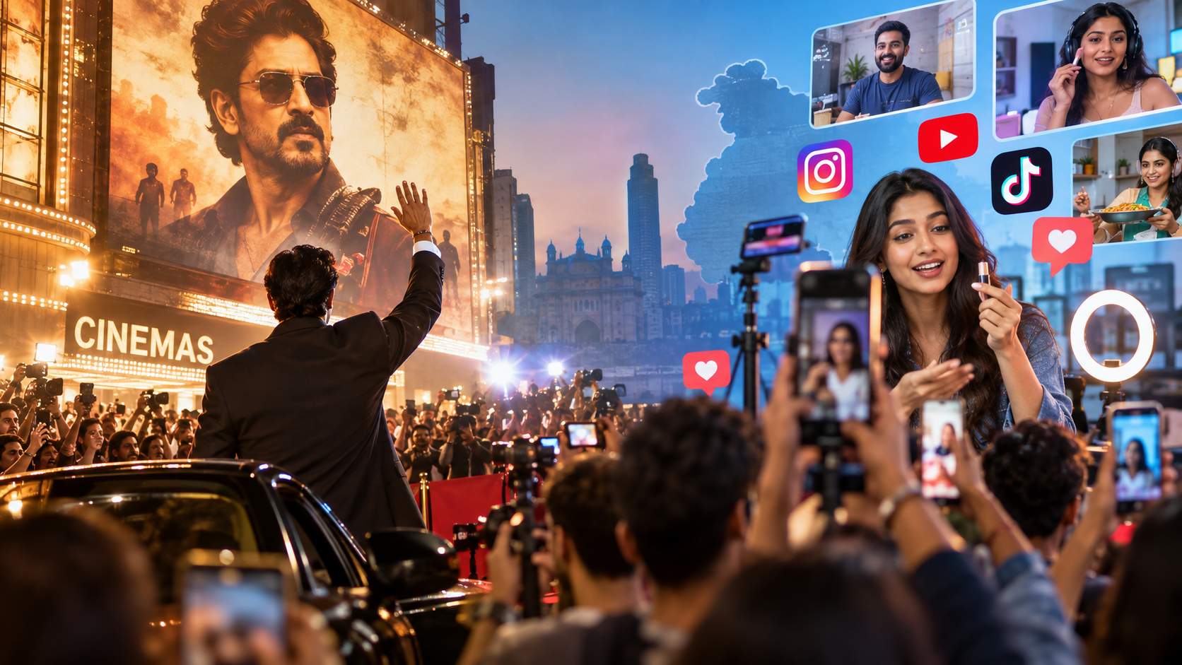 Cinema Icons to Social Stars
